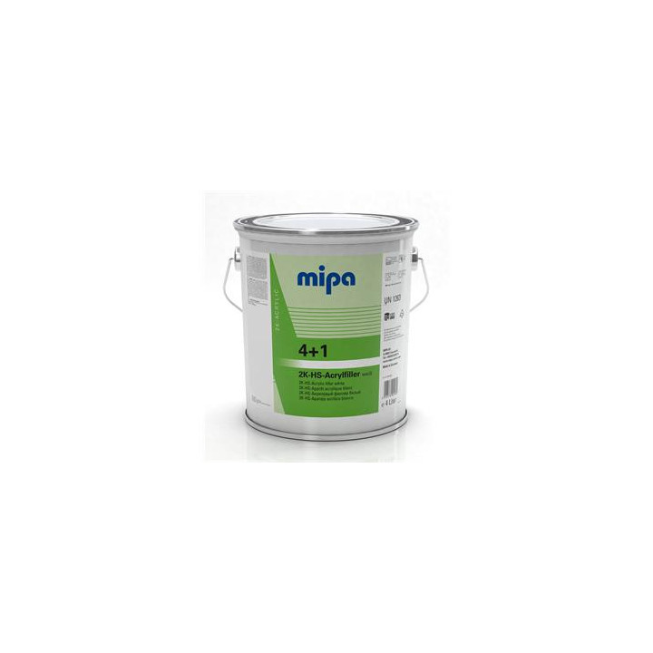 MIPA 4+1 Brúsny plnič biely 4L, Acrylfiller
