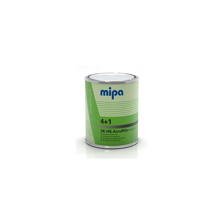 MIPA 4+1 Brúsny plnič čierny 1L, Acrylfiller