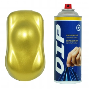 DIP sprej Žltozlatá metalická