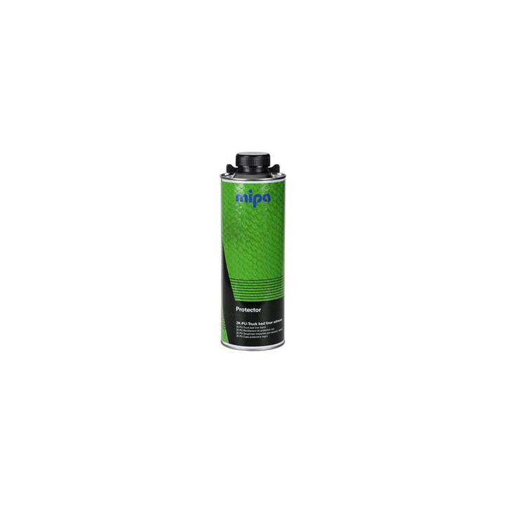 MIPA Protector čierny 750 ml, extrémne odolný matný štrukturálny lak