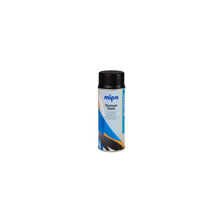 MIPA Bumper Paint Spray, čierny štrukturálny lak na plasty v spreji 400 ml