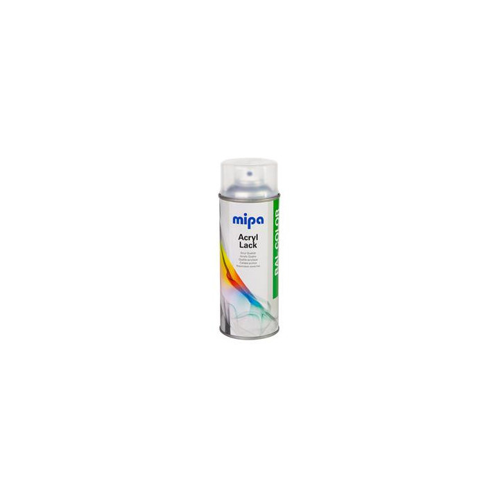 MIPA Akrylátový bezfarebný matný lak v spreji 400ml, Acryl Klarlack