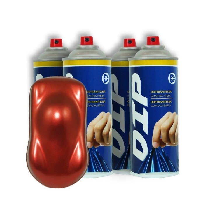 DIP - Set na disky Červenomedená metalická