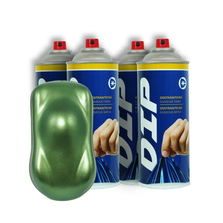 DIP - Set na disky Jablkovozelená metalická