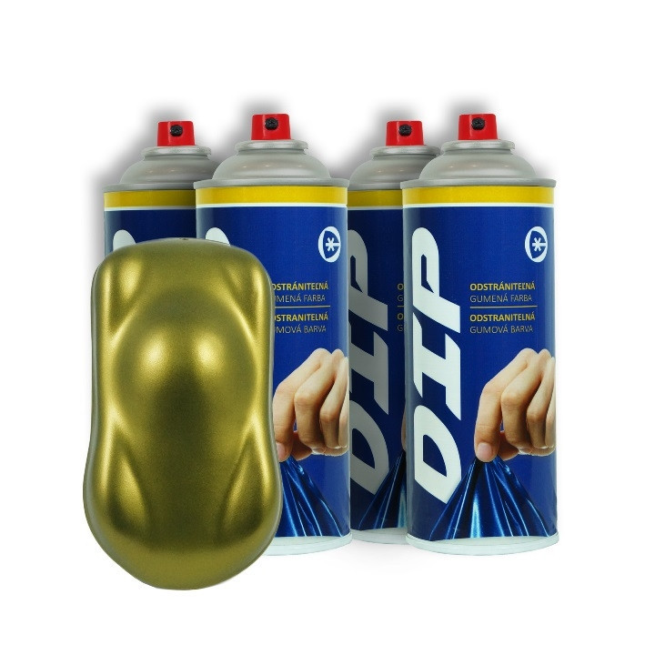 DIP - Set na disky Olivovozlatá metalická