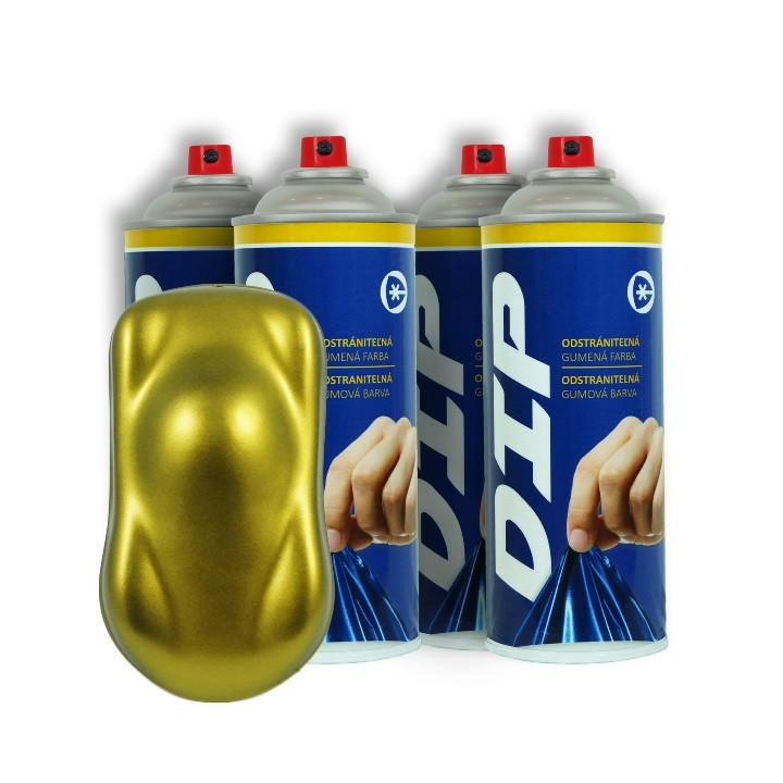 DIP - Set na disky Rýdzozlatá metalická