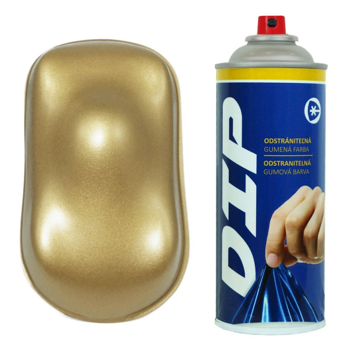 DIP sprej Starozlatá metalická