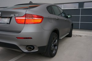 Plasti Dip šedá metalická - BMW X6