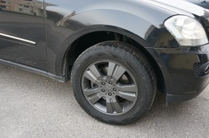 Plasti Dip Pravá Metalíza antracit na kolesách R18 Mercedes ML